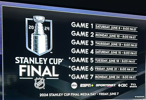 How to watch the Stanley Cup Final: Schedule, broadcast info, .